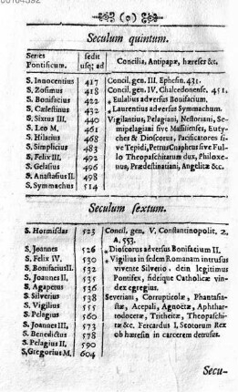 Seculum quintum