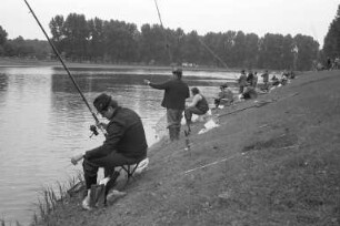 Anglerverein Karlsruhe. Fischerfest in Maxau