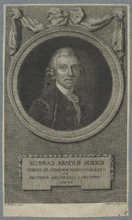 Bildnis des Konrad Arnold Schmid