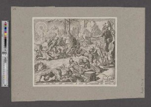 [Die Teilung der Armee Gideons]