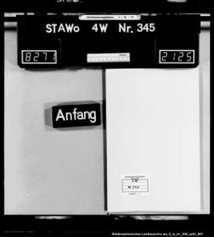 Ernennung; Vereidigung und Anweisungen für die Ortseinnehmer