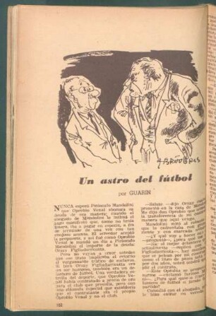 Un astro del fútbol