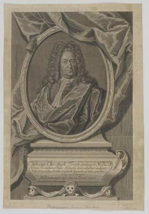 Bildnis des Johann Christoph Troppanneger