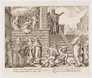 Die Predigt des heiligen Petrus in Jerusalem