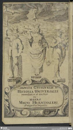 Dionysii Gothofredi IC. Historia Universalis ...