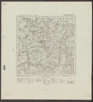 775 Haldenwang ; Topographische Karte von Bayern 1:25.000 [Positionsblätter]