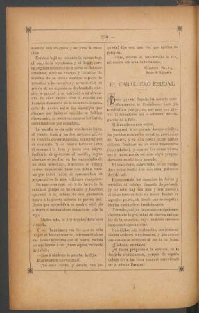 El caballero feudal