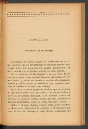 Capítulo XVIII - Prisioneros de los salvajes