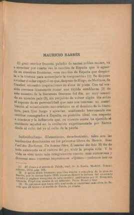 Mauricio Barrès