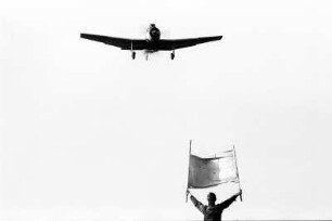 Einweisung eines Dünger Agrar Fliegers
