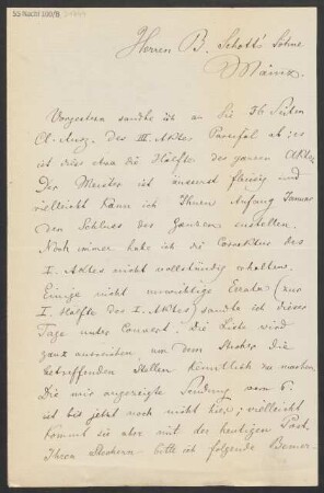 Brief an B. Schott's Söhne : 15.12.1881