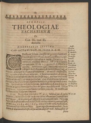 Dissertatio Septima.