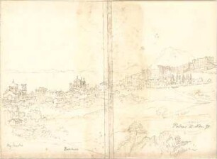 Thiersch, August ; Reiseskizzen - Perspektive