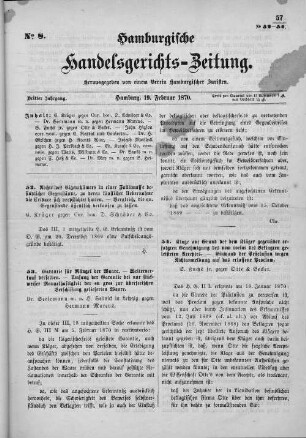 No. 8. 19. Februar 1870