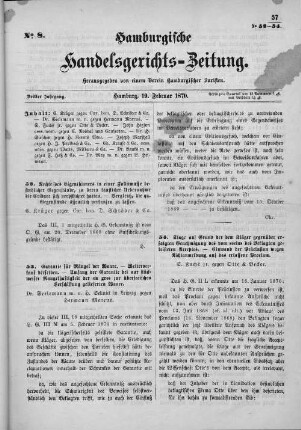 No. 8. 19. Februar 1870