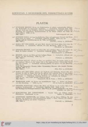 Plastik (Nr. 221-286)