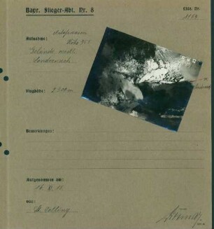 Foto des Geländes westlich von Sondernach (Luftbild)