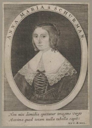 Bildnis der Anna Maria à Schurman