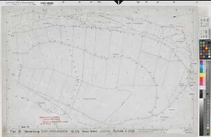 Siedlinghausen (Winterberg), Flurbereinigung Siedlinghausen, Bl. 37 Zuteilungskarte Siedlinghausen Flur 18