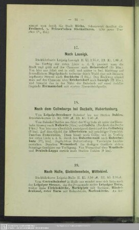 19. Nach Halle, Giebichenstein, Wittekind