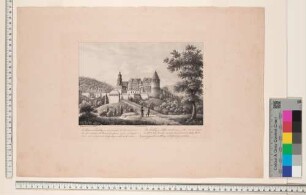 Heidelberger Schloss von Norden gesehen