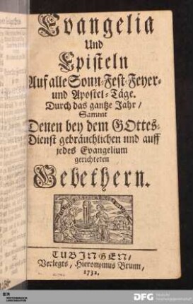 Evangelia und Episteln