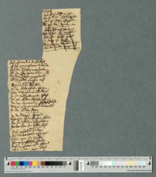 [Der Barmekiden] Untergang, Arbeitsmanuskript, Fragment, [vor Mitte März 1838]