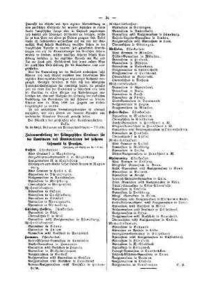 Zusammenstellung der Pädagogischen Seminare für die Kandidaten und Kandidatinnen des höheren Lehramts in Preußen : (Fortsetzung und Schluß von Nr.7 S.28)