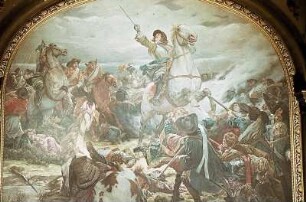 Schlacht bei Fehrbellin. Sieg des Kurfürsten über die Schweden 1675