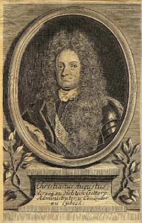 Bildnis von Christian August (1673-1726), Herzog von Schleswig-Holstein-Gottorf