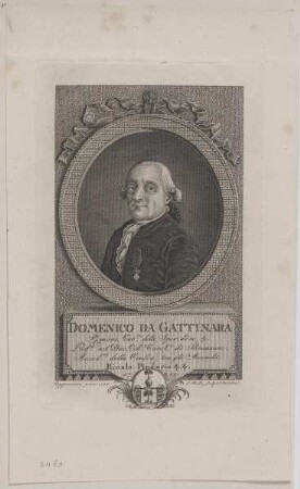 Bildnis des Dominico da Gattinara