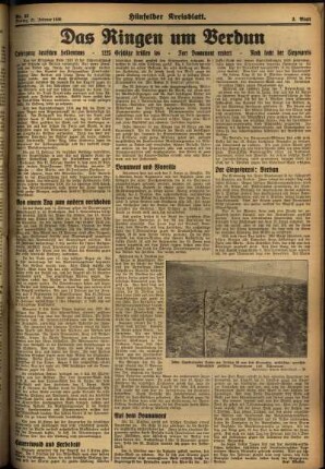 Dritte Ausgabe vom Freitag, den 21. Februar 1936.
