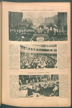 Banquete al ingeniero Huergo