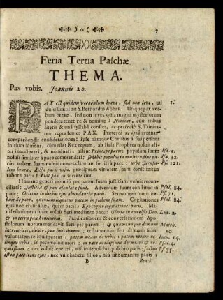 Feria Tertia Paschae.