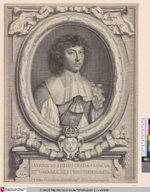 [Ludovicus XIIII Dei Gratia Franciae et Navarrae Rex Christianissimus; Louis XVI. King of France]