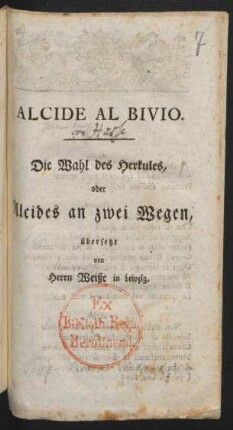 Alcide Al Bivio