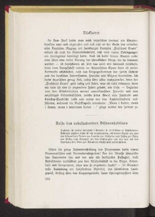 Rückfahrt