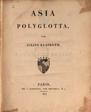 Asia polyglotta