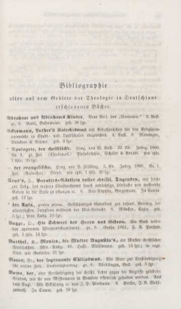 53-64 Bibliographie deutscher theologischer Bücher