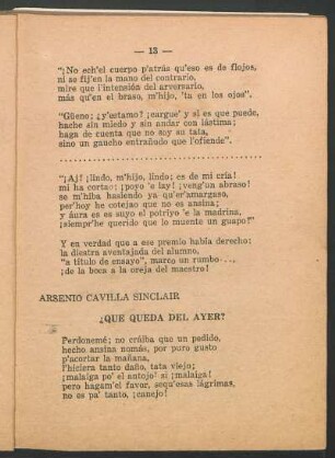 ¿Qué queda del ayer?