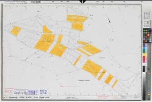 Littfeld (Kreuztal), Zusammenlegung Littfeld, Bl.6 Zuteilungskarte Littfeld Flur 11