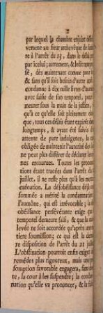 Arrest De La Cour De Parlement De Provence : Du 2 Octobre 1756. Extrait des Registres du Parlement