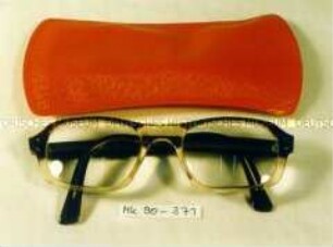 Brille mit Hülle