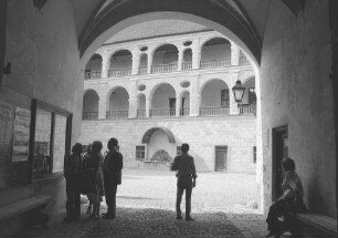 Landshut: Burg Trausnitz, Innenhof