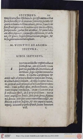 Liber secvndvs