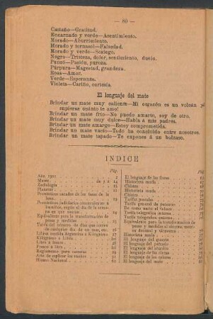 El lenguaje del mate