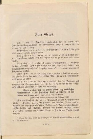 Zum Geleit