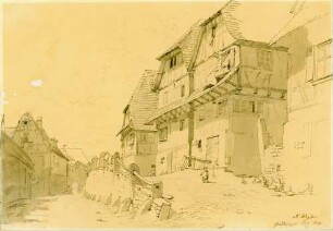 Grötzingen An der Stange mit Blick in die Friedrichstraße
