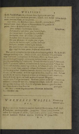 Wernerus Wolflinus.