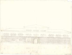 Speeth, Ferdinand; Palais - Entwürfe - Ansicht